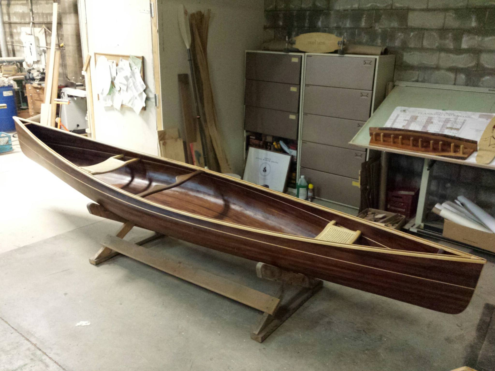 Canoe in the Wood Shop