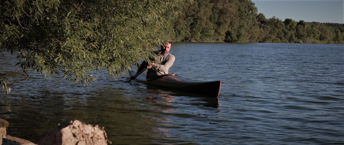Cedar Strip Kayak from Ashes Still Water Bpoats